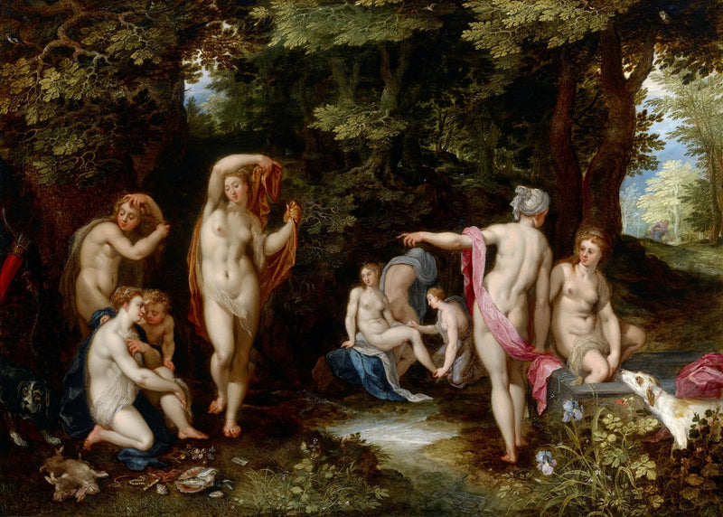 Diane et Actéon - Jan Brueghel l'Ancien