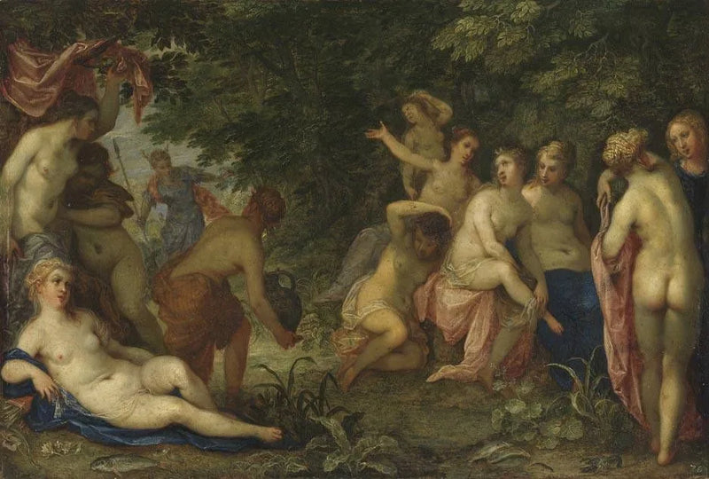 Diane et Actéon - Jan Brueghel l'Ancien