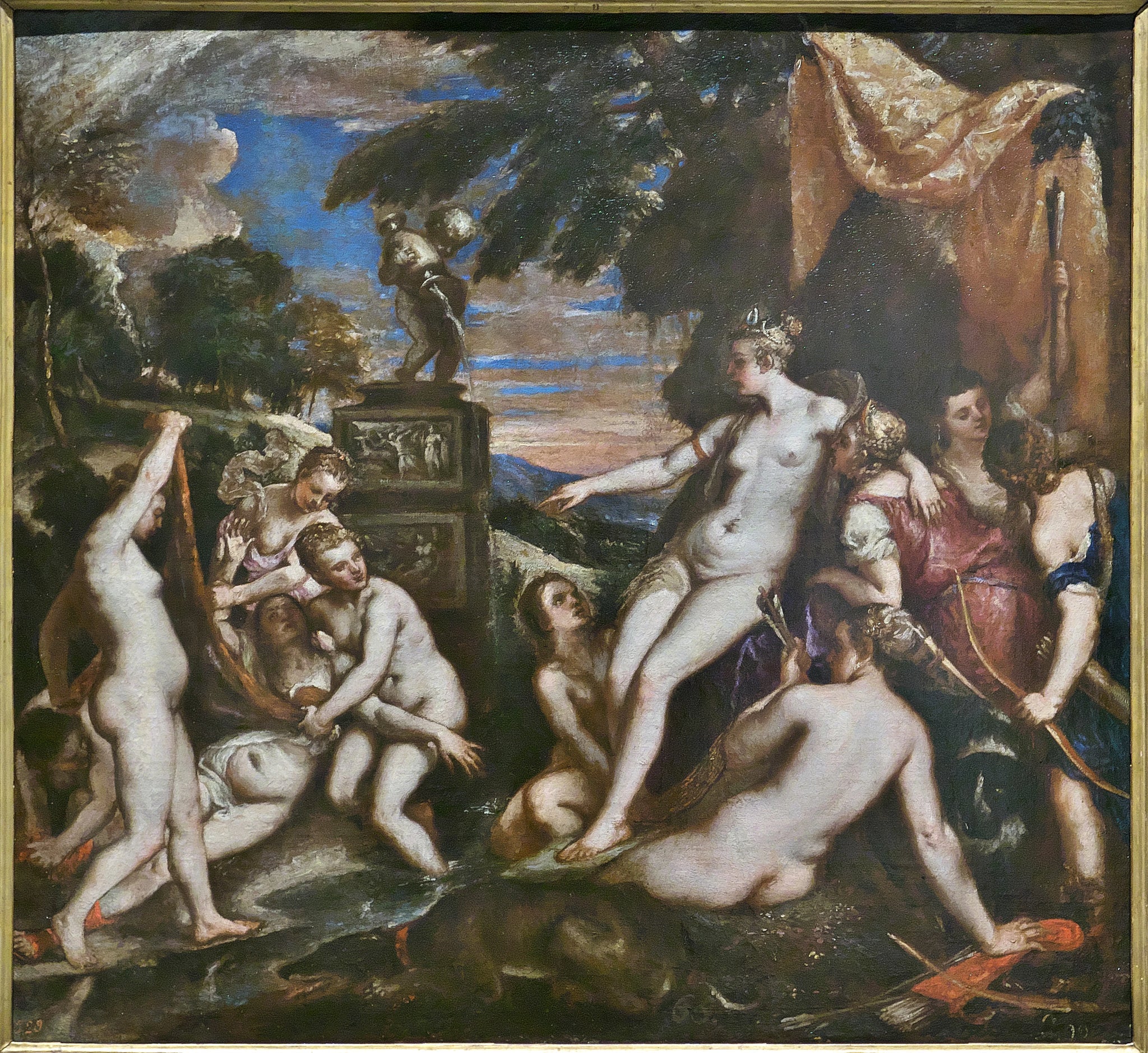 Diane et Callisto - Juan Bautista Martínez del Mazo