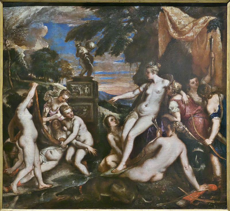 Diane et Callisto - Juan Bautista Martínez del Mazo