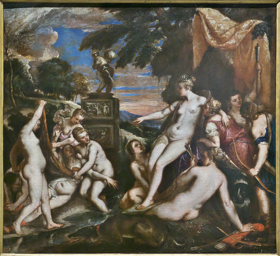 Diane et Callisto - Juan Bautista Martínez del Mazo