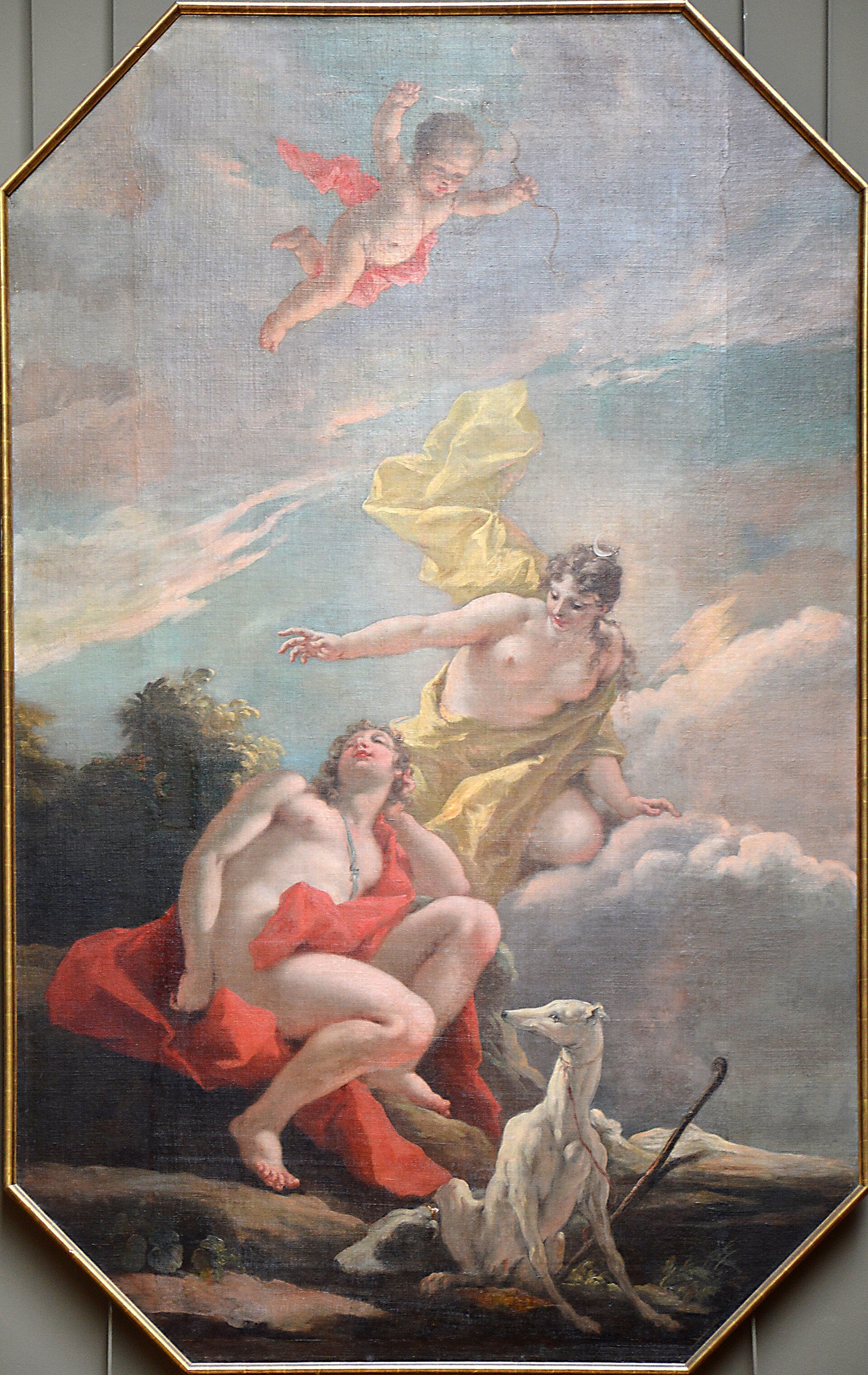 Diane et Endymion - Giovanni Antonio Pellegrini