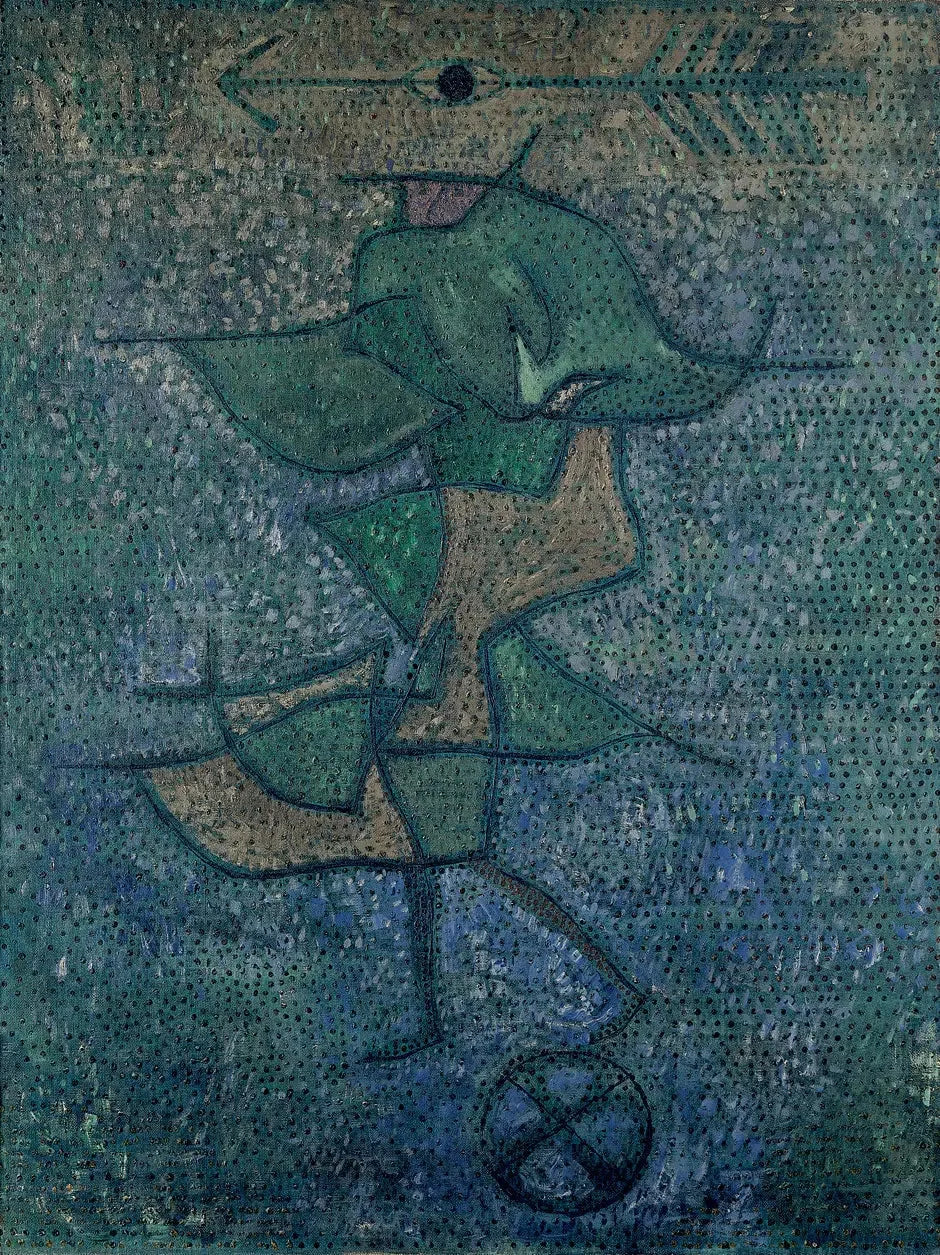 Diane - Paul Klee image 1 copie peinte à la main à l’huile