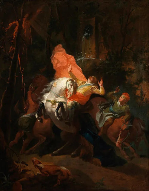 Die Bekehrung des Heiligen Norbert - Franz Anton Maulbertsch image 1 tableau peint à l’huile sur toile
