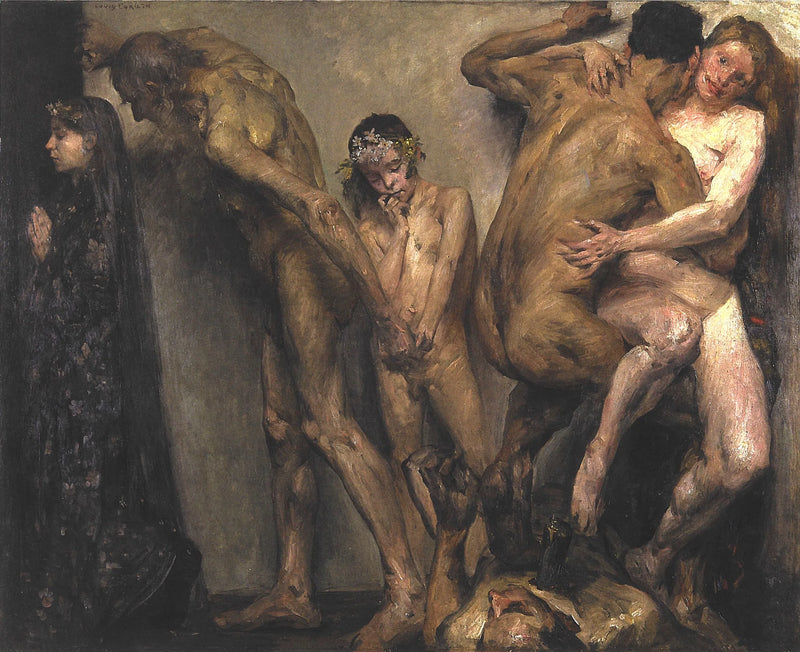 Die drei Lebensalter I - Lovis Corinth