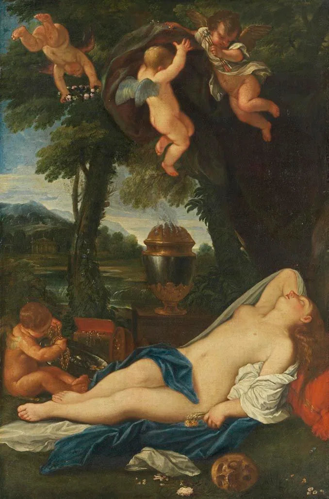 Die Eitelkeit des Irdischen - Carlo Maratta