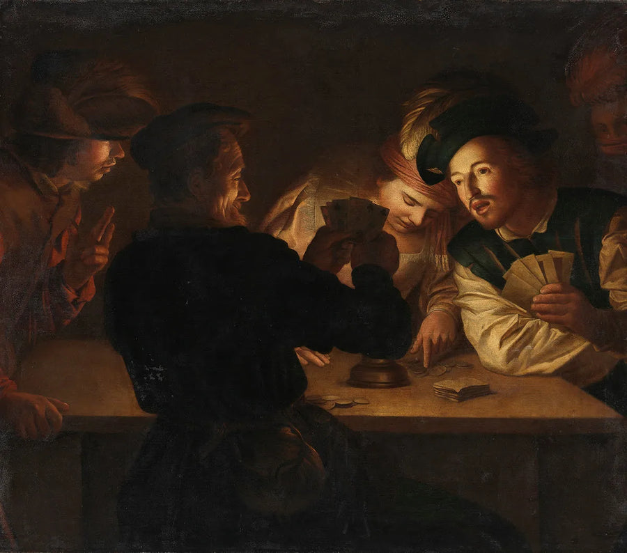 Die Falschspieler - Gerrit van Honthorst
