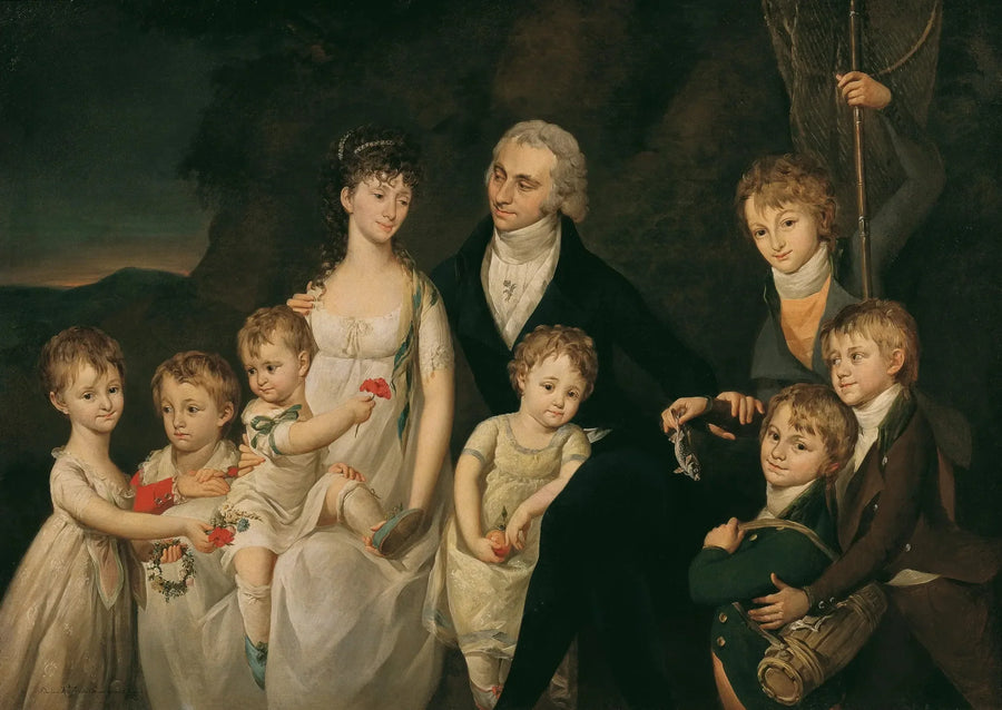 Die Familie Anton von Marx - Barbara Krafft