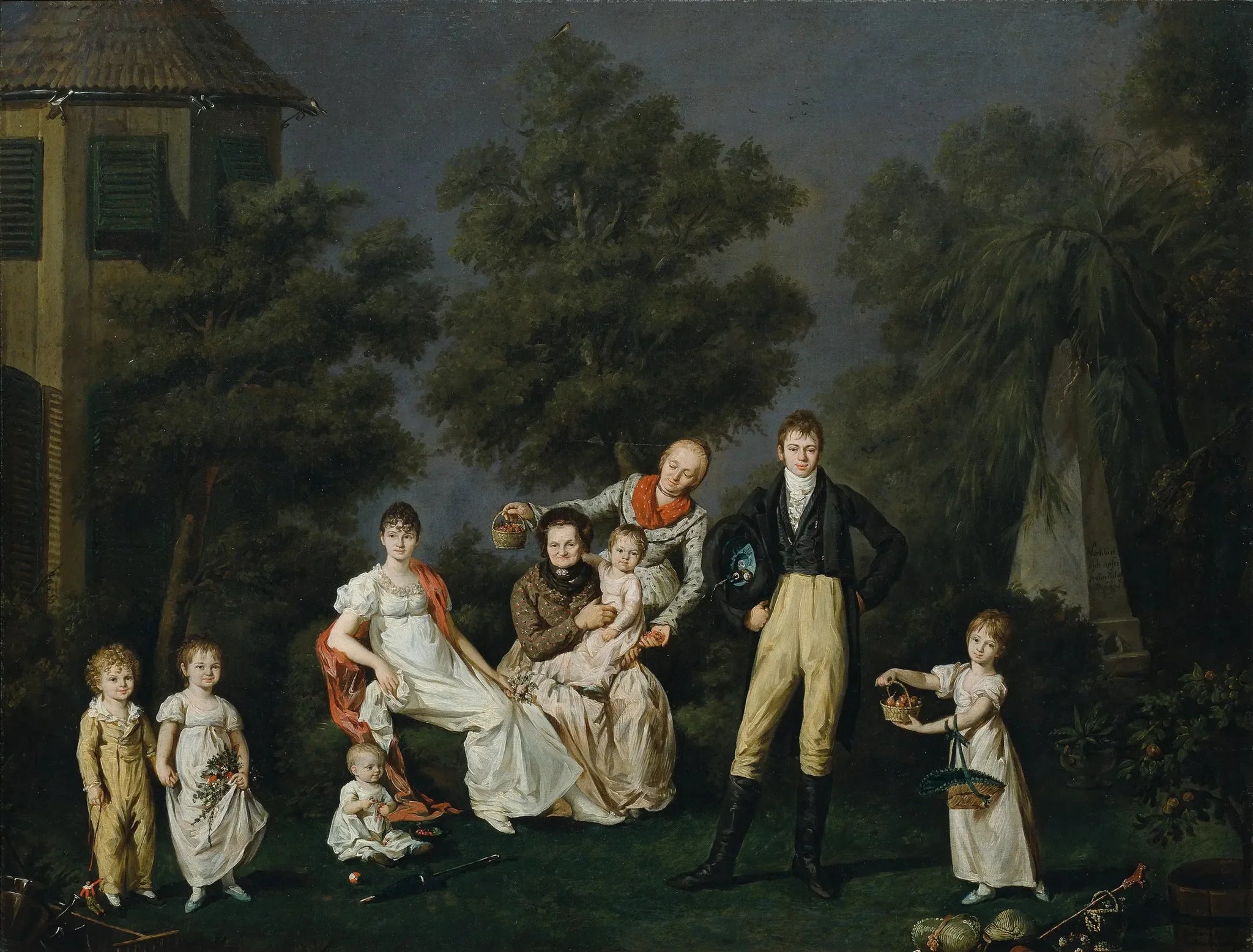 Die Familie Wallner - Barbara Krafft image 1 reproduction réalisée par Alpha Reproduction
