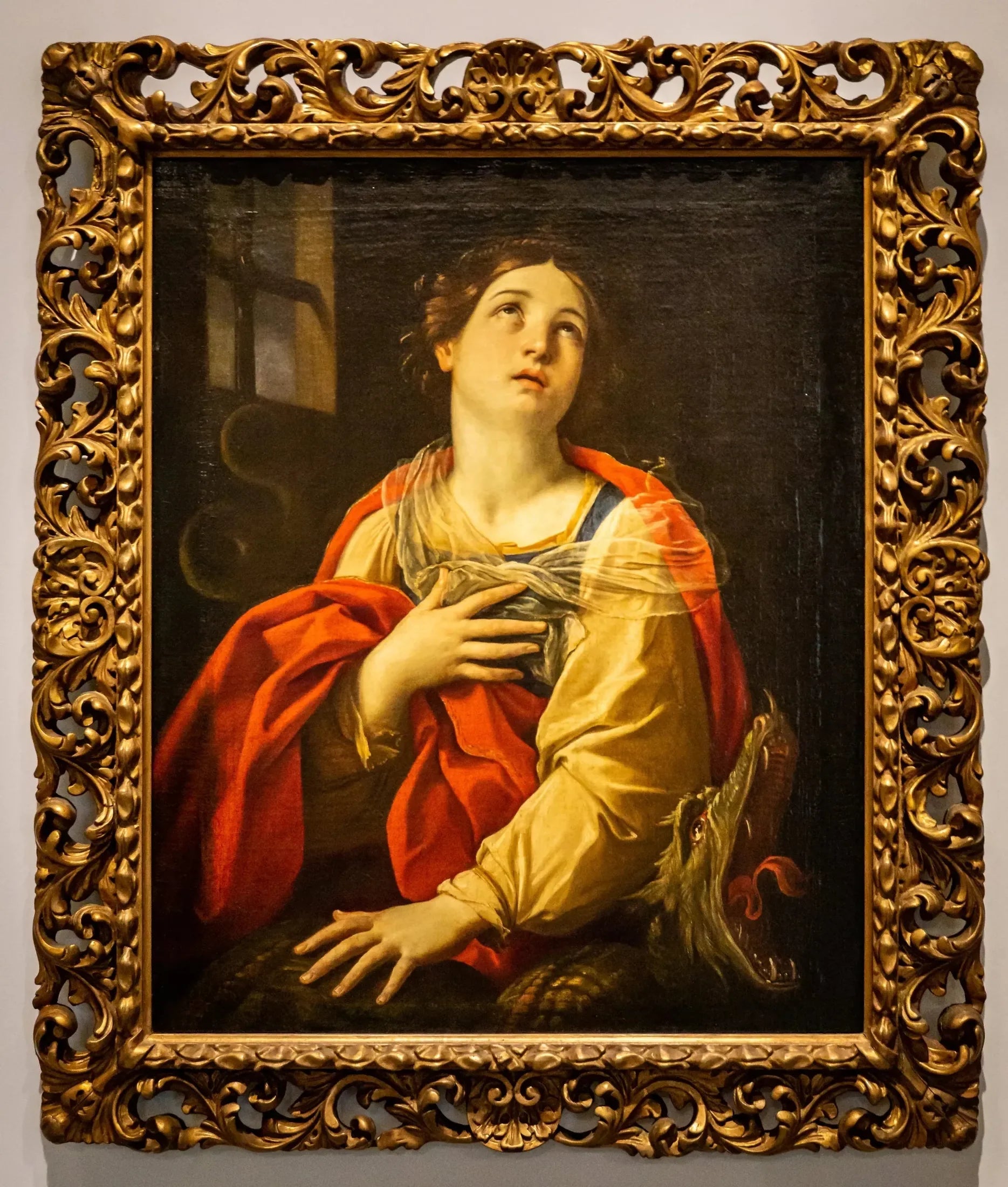 Die Heilige Margarethe - Guido Reni image 1 reproduction de peinture à l’huile