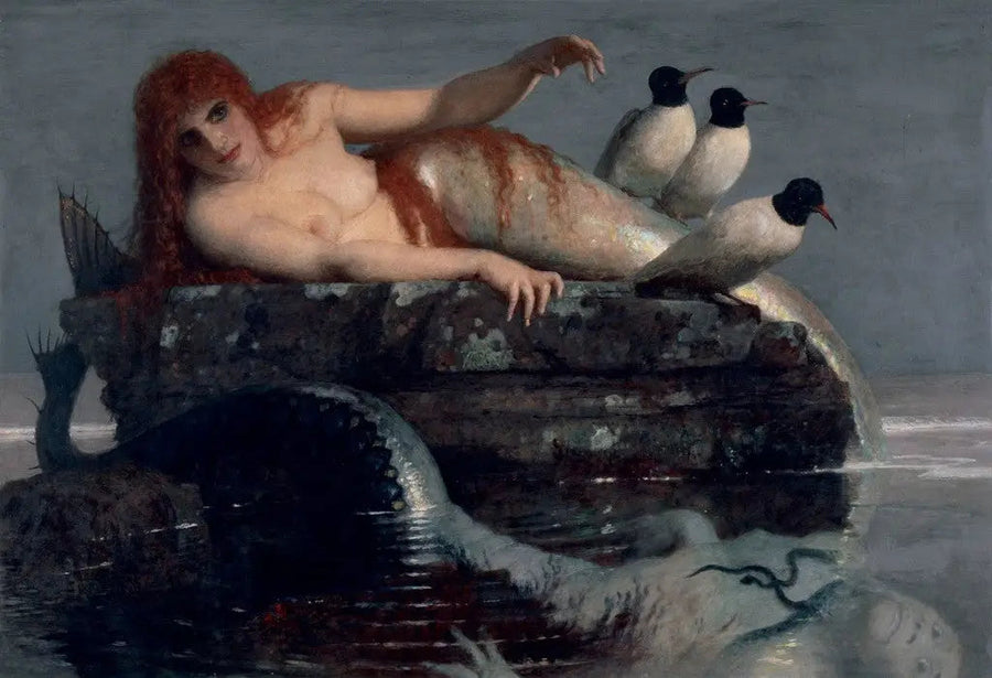 Die Meerestille - Arnold Böcklin