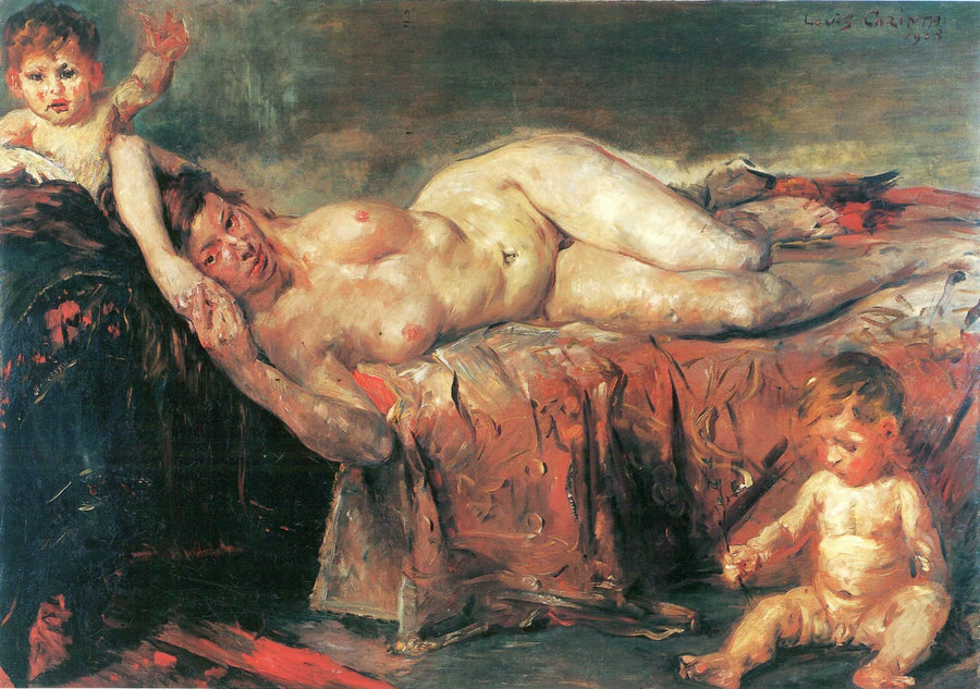 Die Nacktheit - Lovis Corinth
