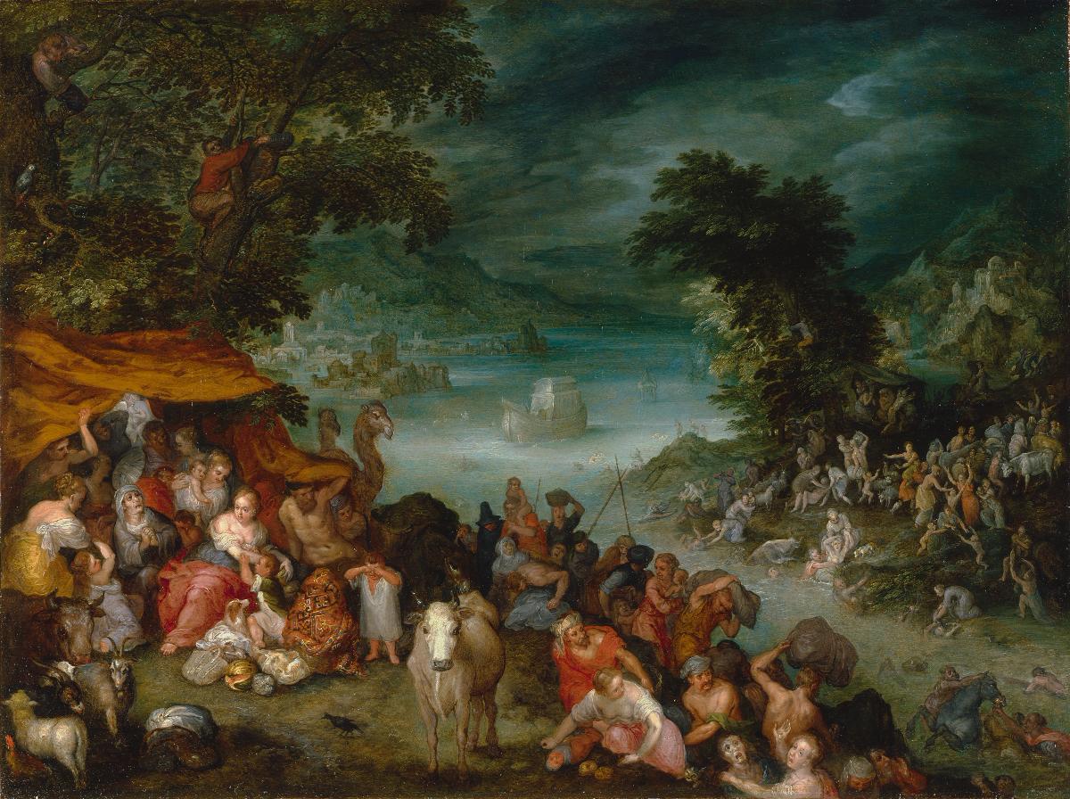 Die Sintflut mit der Arche Noah - Jan Brueghel le Jeune image 1 reproduction réalisée par Alpha Reproduction