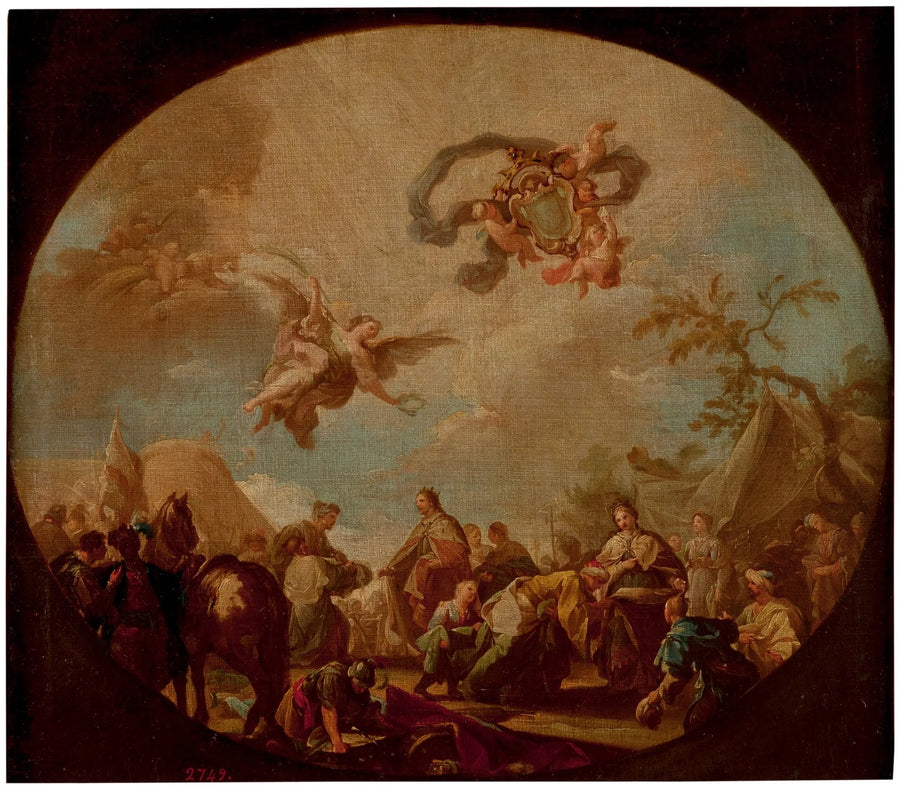 Die Übergabe von Granada (Francisco Bayeu) - Francisco Bayeu