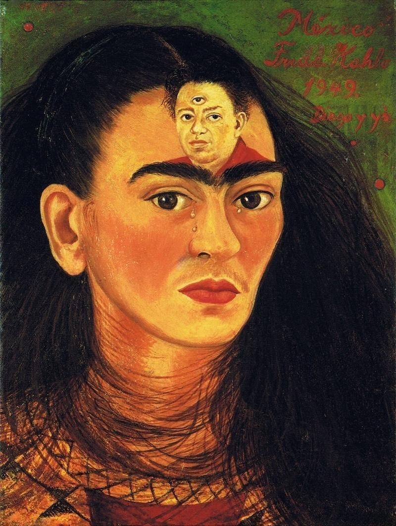 Diego et moi - Frida Kahlo image 1 reproduction de peinture à l’huile