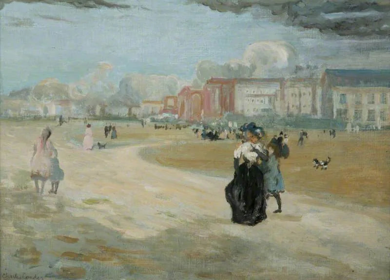 Dieppe - Charles Conder image 1 reproduction de peinture à l’huile