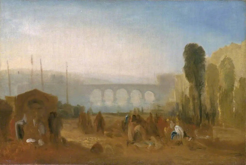 Dieppe: The Port from the Quai Henri IV - J. M. W. Turner
