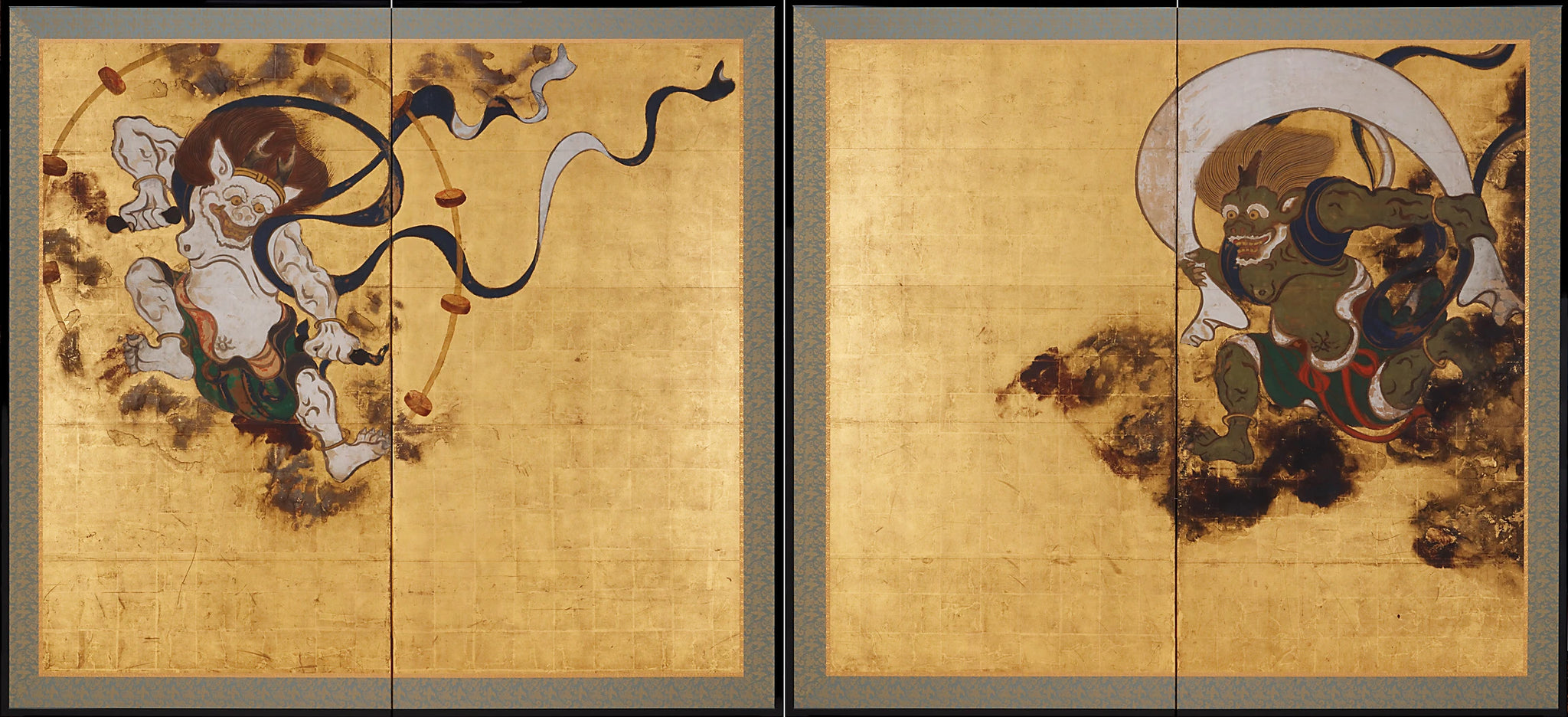 Dieu du Vent et dieu du Tonnerre, Tawaraya Sōtatsu