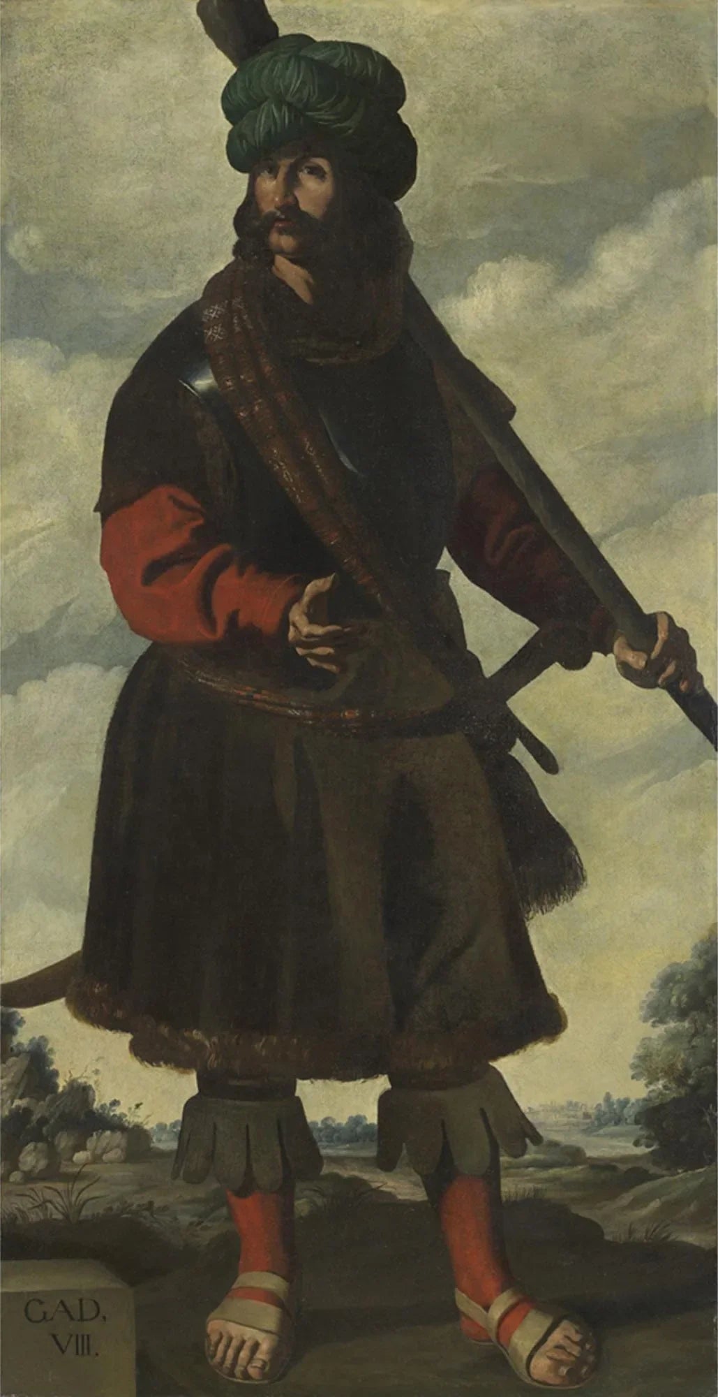 Dieu - Francisco de Zurbarán image 1 tableau peint à l’huile sur toile