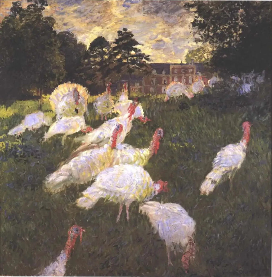 Les Dindons W416 – Claude Monet