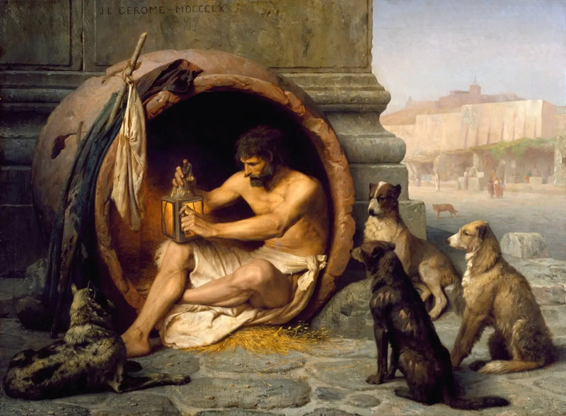 Diogène - Jean-Léon Gérôme