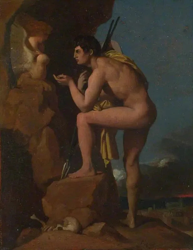 Œdipe et le Sphinx - Jean-Auguste-Dominique Ingres image 1 reproduction réalisée par Alpha Reproduction