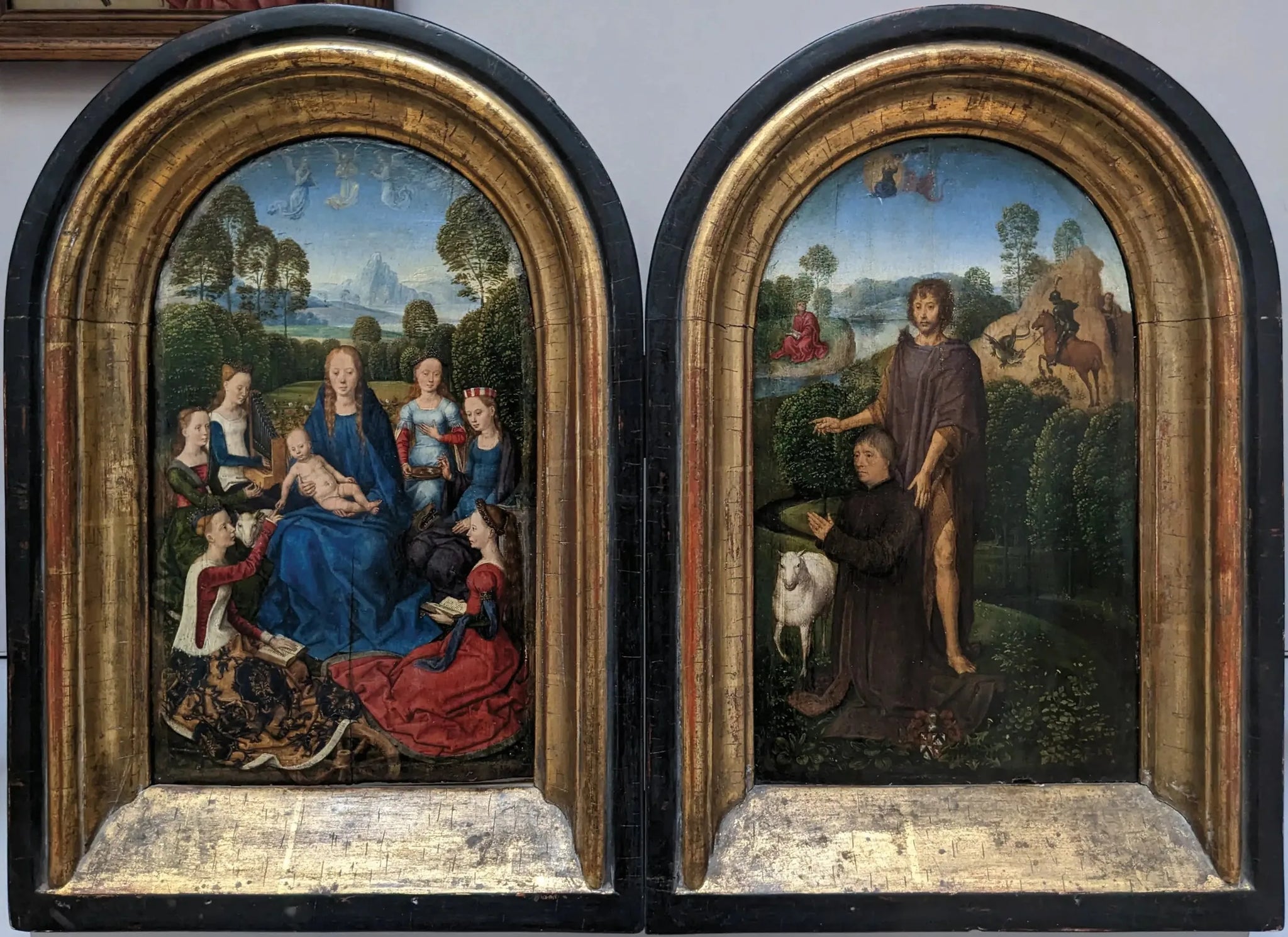 diptyque de Jean du Cellier - Hans Memling image 1 tableau peint à l’huile sur toile