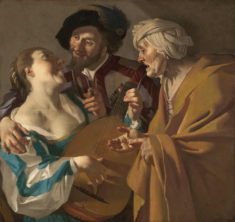 La Entremetteuse - Dirck van Baburen