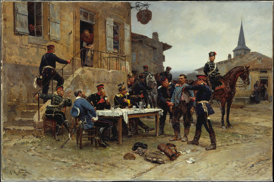 Le Porteur de dépêches - Alphonse-Marie-Adolphe de Neuville