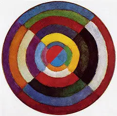 Disque simultané - Robert Delaunay image 1 copie peinte à la main à l’huile