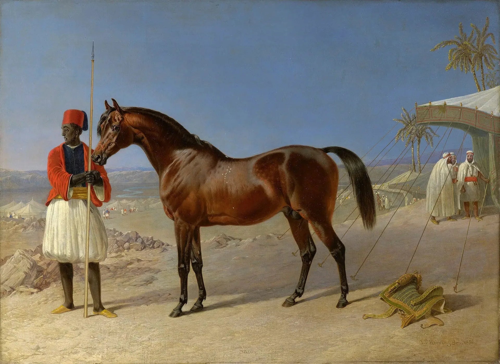 Dit - John Frederick Herring, Sr. image 1 reproduction artisanale de tableau