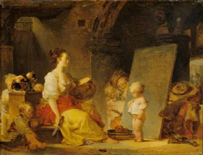 Dites donc s'il vous plaît - Jean-Honoré Fragonard