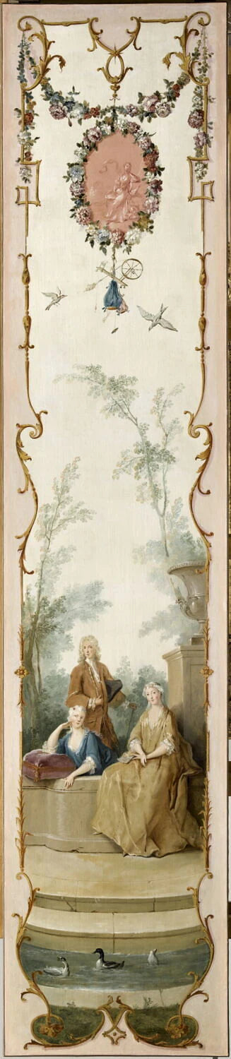 Les Divertissements champêtres : Le Repos - Jean-Baptiste Oudry