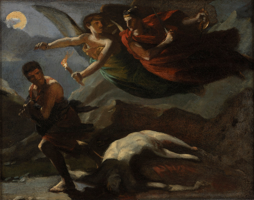Divine Vengeance and Justice Pursuing Crime - Pierre-Paul Prud'hon image 1 tableau peint à l’huile sur toile