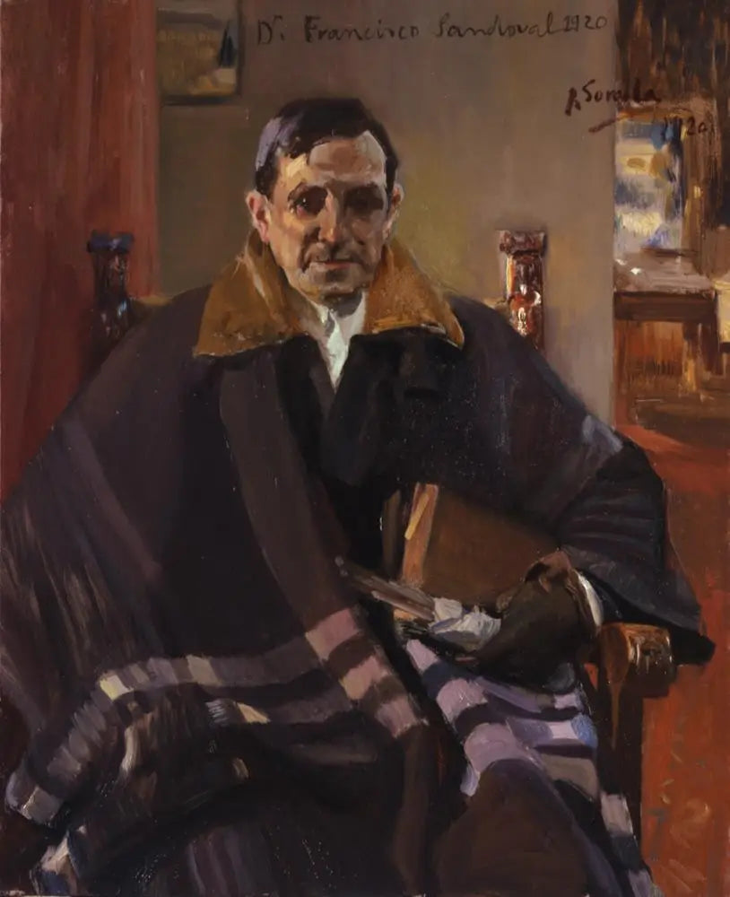 Docteur Francisco Sandoval - Joaquín Sorolla image 1 copie peinte à la main à l’huile