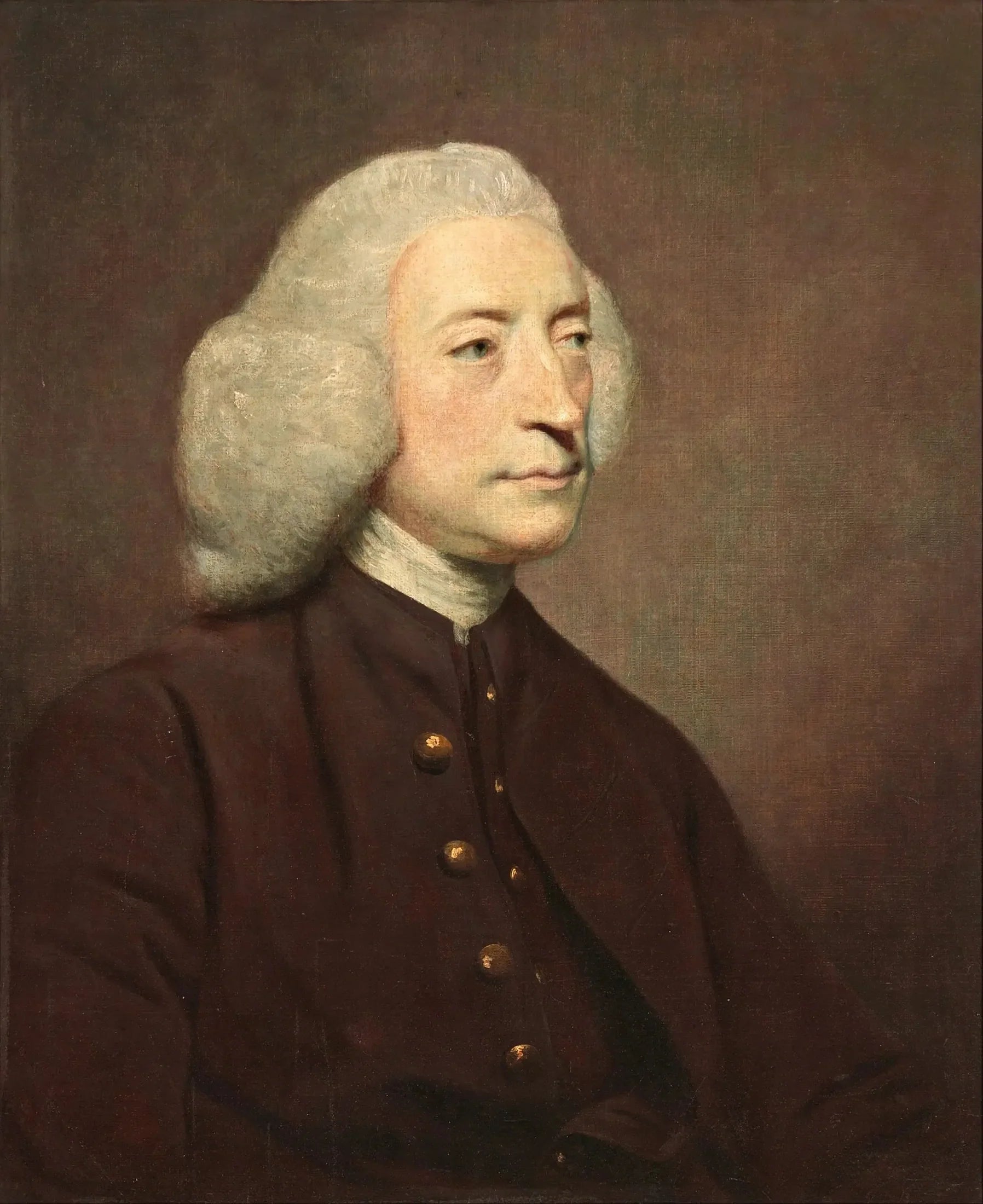 Docteur John Armstrong - Joshua Reynolds image 1 copie peinte à la main à l’huile