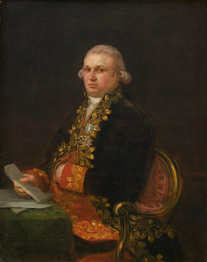 Don Antonio Noriega - Francisco de Goya