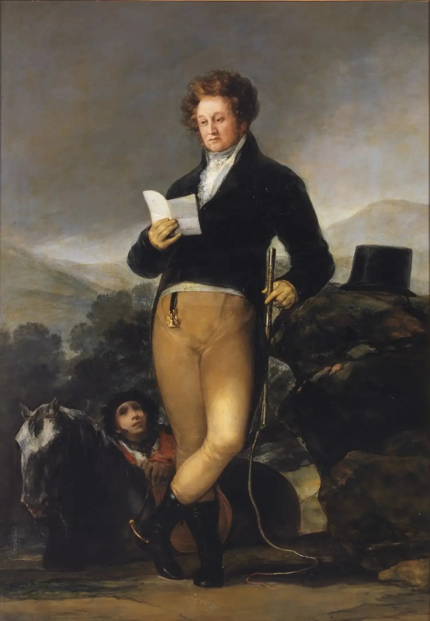 Don Francisco de Borja Tellez Giron, dixième duc d'Osuna - Francisco de Goya image 1 tableau peint à l’huile sur toile