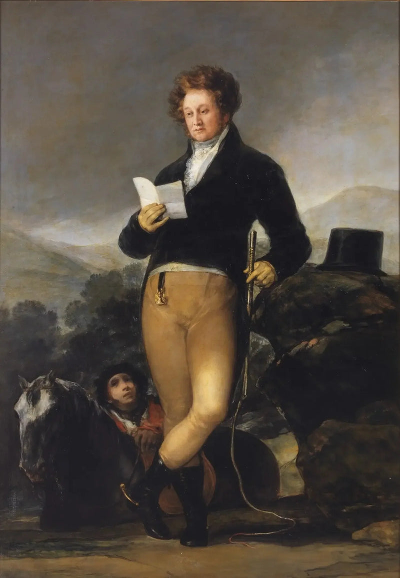 Don Francisco de Borja Tellez Giron, dixième duc d'Osuna - Francisco de Goya