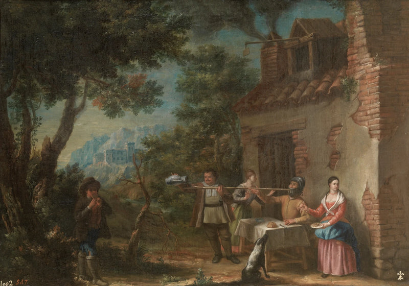 Don Quichotte à l'auberge - Valero Iriarte