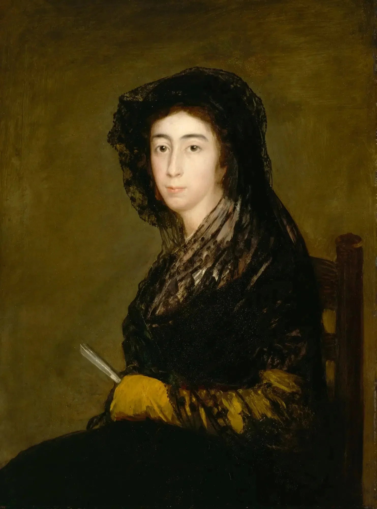 Dona Amalia Bonells de Costa - Francisco de Goya image 1 reproduction de peinture à l’huile