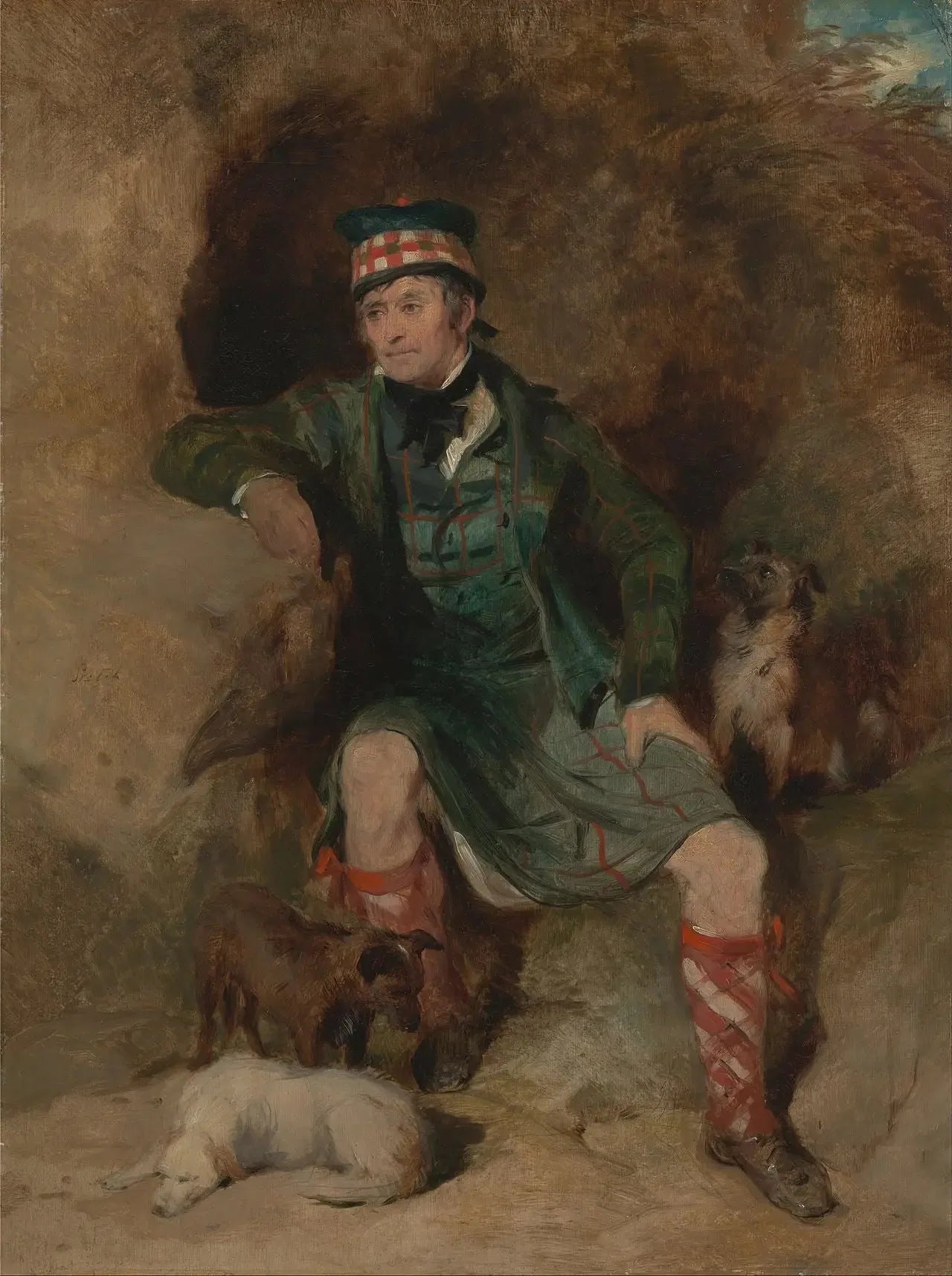 Donald McIntyre - Edwin Henry Landseer image 1 tableau peint à l’huile sur toile