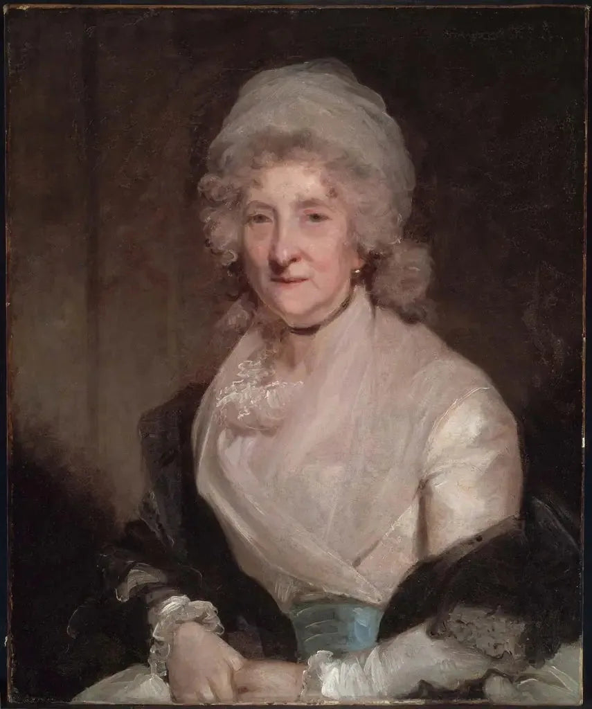 Dorcas, Lady Blackwood (Dorcas Stevenson), baronne - Gilbert Stuart image 1 tableau peint à l’huile sur toile