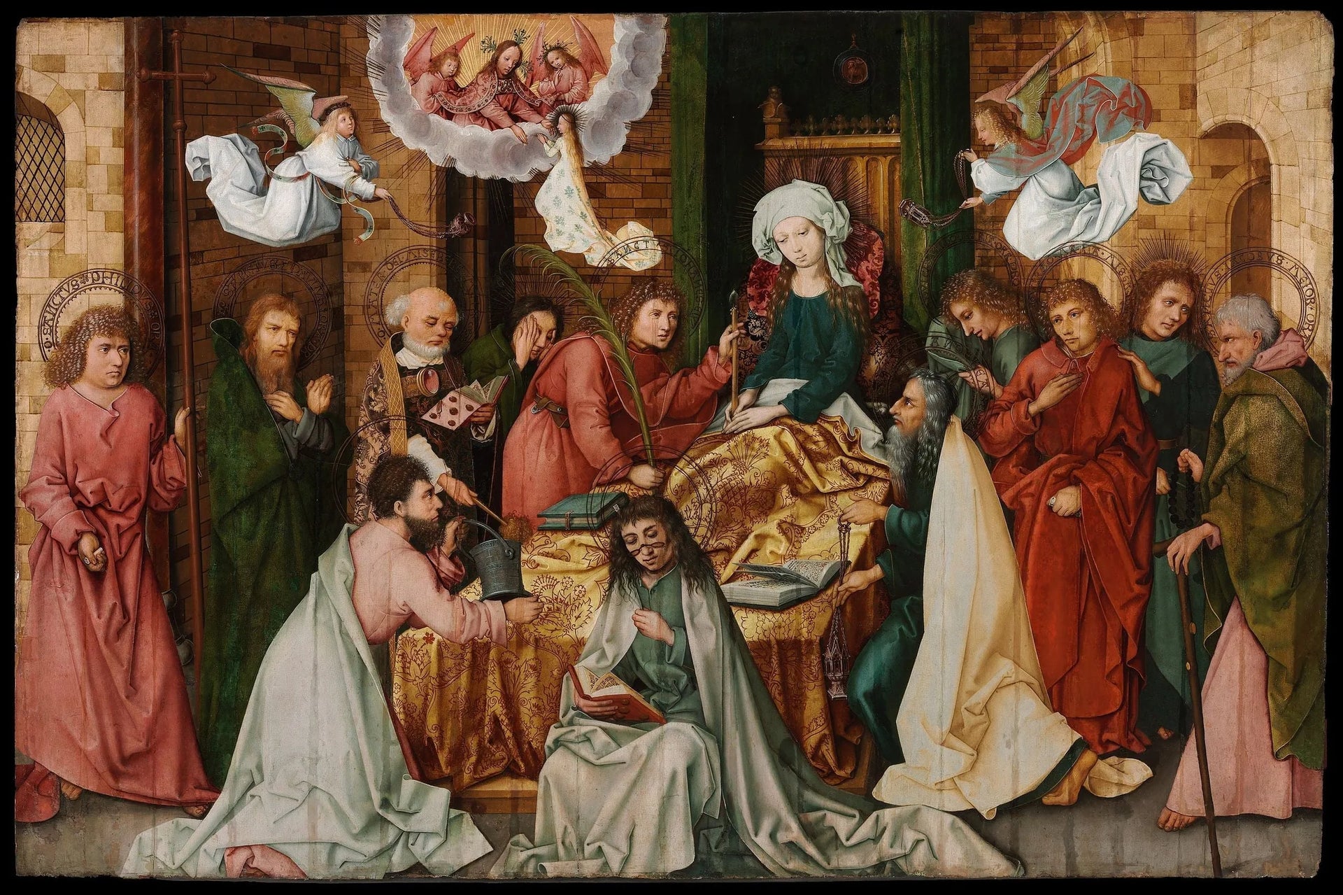 Dormition de la Vierge - Hans Holbein the Elder image 1 copie de tableau peinte à la main
