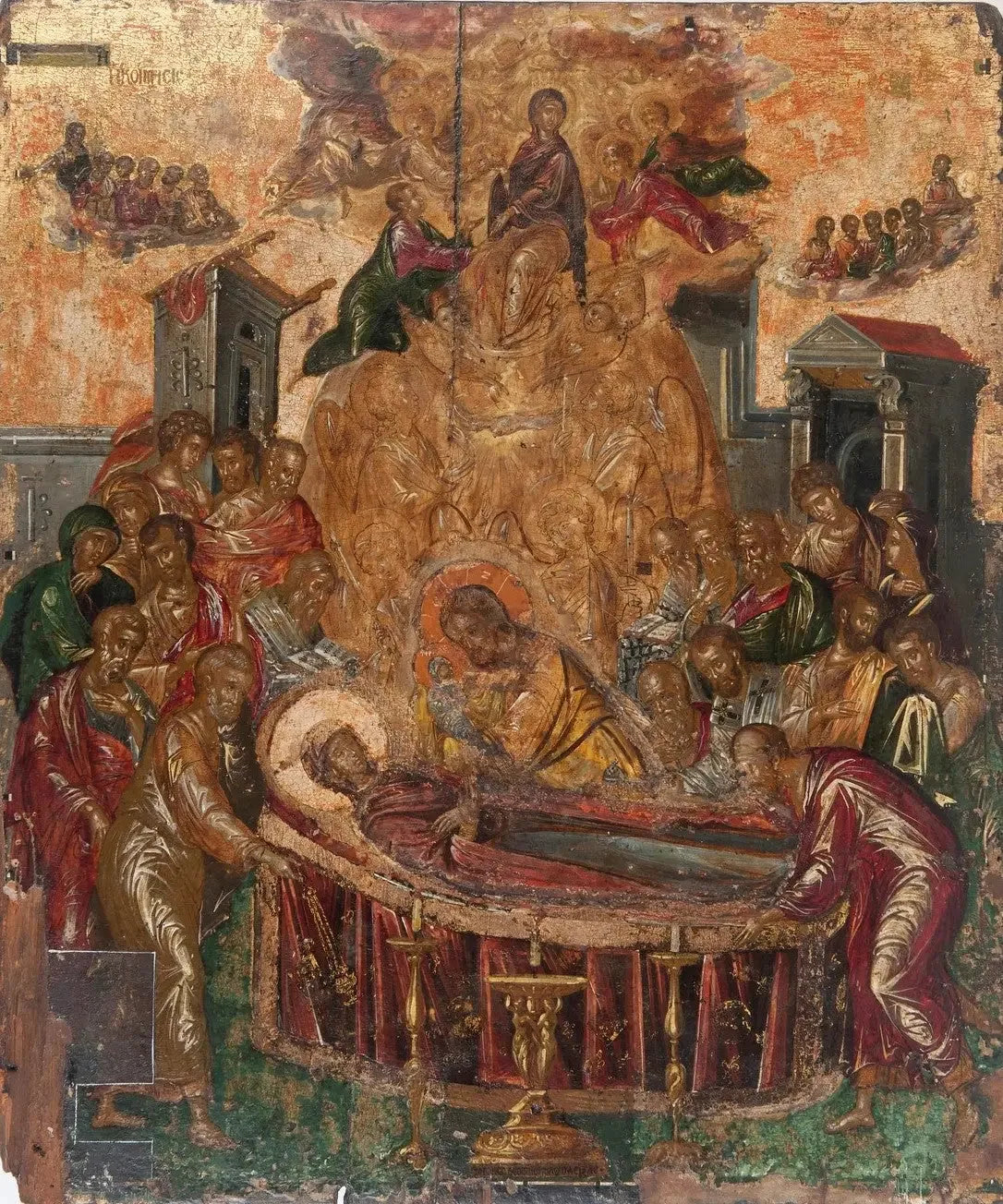 Dormition de la Vierge Marie - El Greco image 1 reproduction artisanale de tableau
