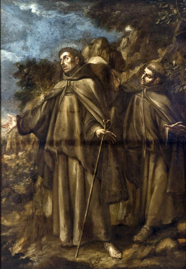 Dos frailes - Juan de Valdés Leal image 1 reproduction artisanale de tableau