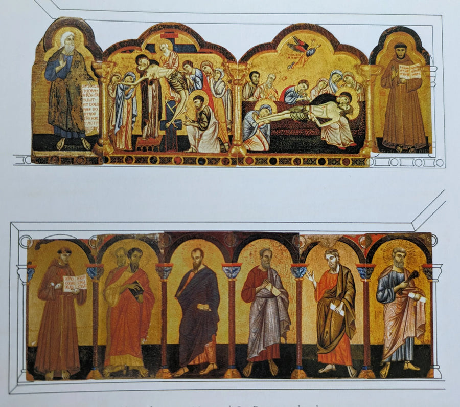 dossale opistografico (Maestro di San Francesco) - Master of Saint Francis image 1 tableau peint à l’huile sur toile