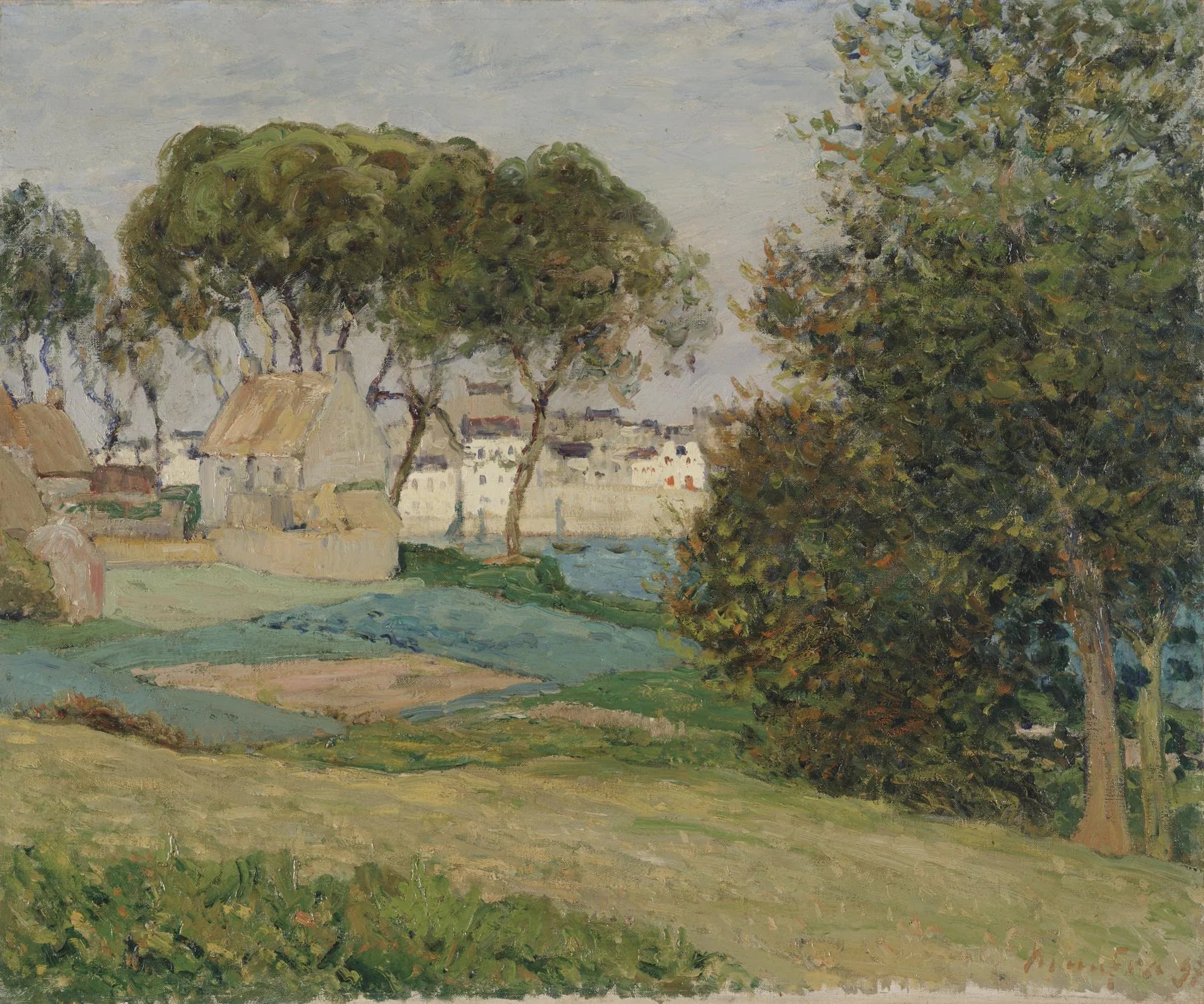 Douarnenez, Paysage d'octobre - Maxime Maufra image 1 copie de tableau peinte à la main
