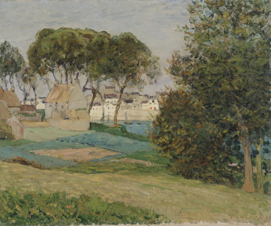 Douarnenez, Paysage d'octobre - Maxime Maufra image 1 copie de tableau peinte à la main