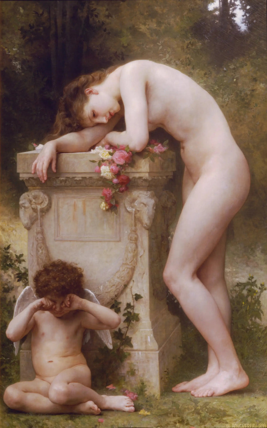 Douleur d'amour - Bouguereau